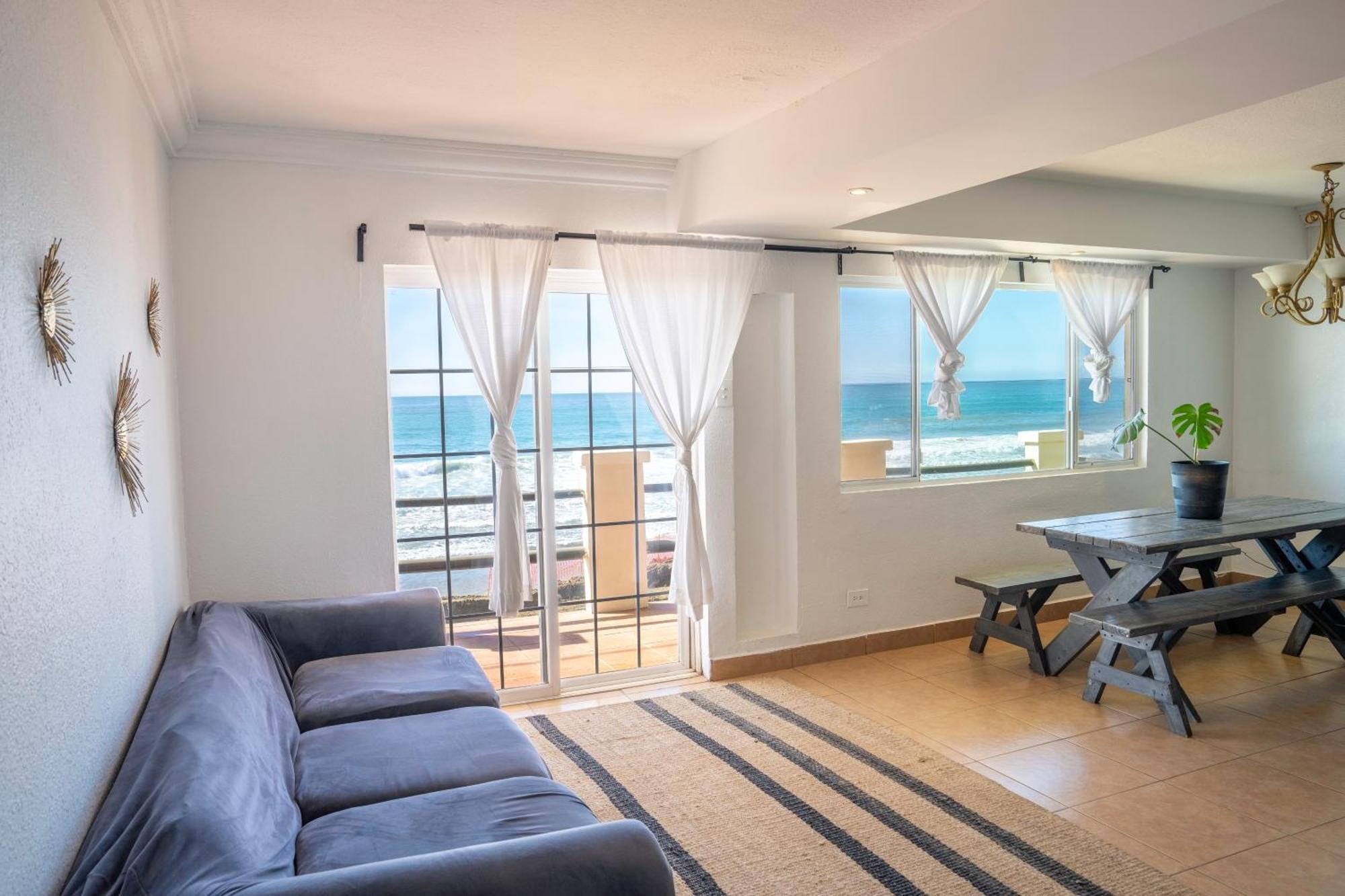 Beachfront Two Bedroom With 3 Beds Tijuana Extérieur photo